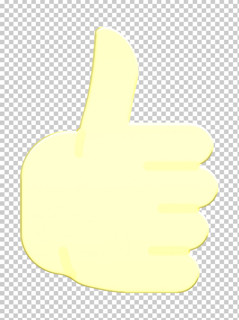 Like Icon Hand & Gestures Icon PNG, Clipart, Hand Gestures Icon, Hm, Like Icon, Meter, Yellow Free PNG Download