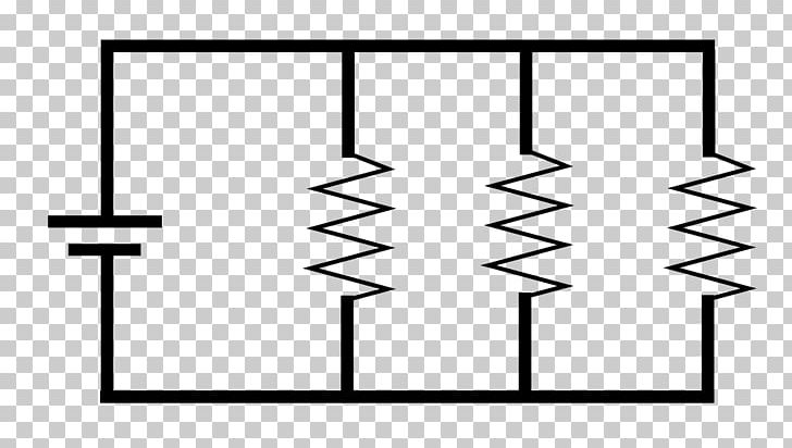 Series And Parallel Circuits Electronic Circuit Electrical Network Resistor Electronic Component PNG, Clipart, Angle, Area, Black, Black And White, Circuts Free PNG Download