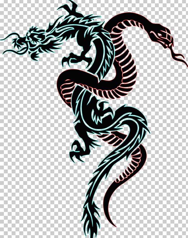 Snake Tattoo Dragon Serpent PNG, Clipart, Animals, Art, Black And White, Chinese Dragon, Dragon Free PNG Download