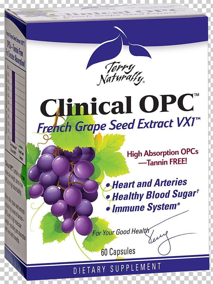 Grape Seed Extract Proanthocyanidin Europharma (Terry Naturally Brand) Dietary Supplement PNG, Clipart, Capsule, Dietary Supplement, Extract, Flavor, Food Free PNG Download
