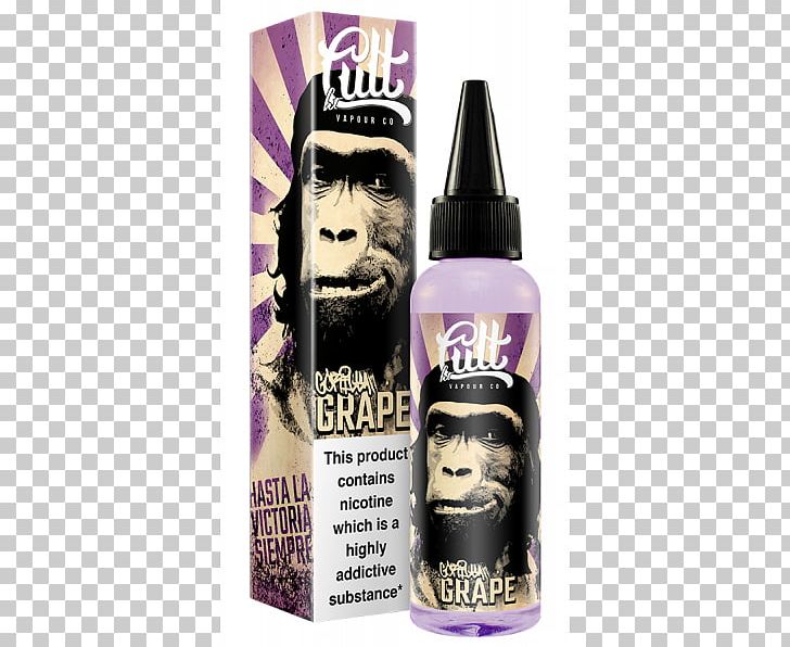 Gorilla Grape Flavor Liquid Purple PNG, Clipart, Animals, Cosmetics, Cult Film, Explosion, Flavor Free PNG Download