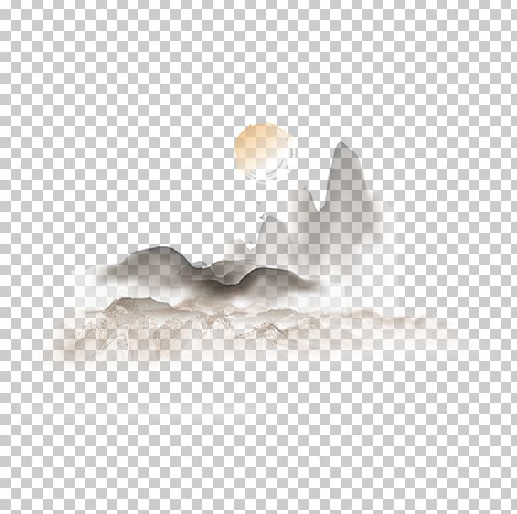 Watercolor Painting Sunset PNG, Clipart, Art, Cartoon Mountains, Chinese, Chinese Painting, Chinese Style Free PNG Download