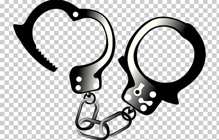 Handcuffs Computer Icons Police PNG, Clipart, Arrest, Auto Part, Black And White, Black Gray, Body Jewelry Free PNG Download