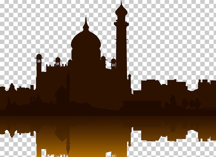 Taj Mahal Building Silhouette PNG, Clipart, Building, Buildings, Building Vector, City, City Landscape Free PNG Download
