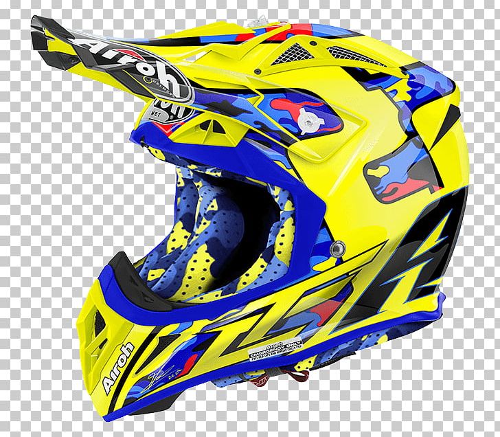 Motorcycle Helmets Locatelli SpA Motocross PNG, Clipart, Airoh Helmet, Blue, Electric Blue, Motorcycle, Motorcycle Helmet Free PNG Download