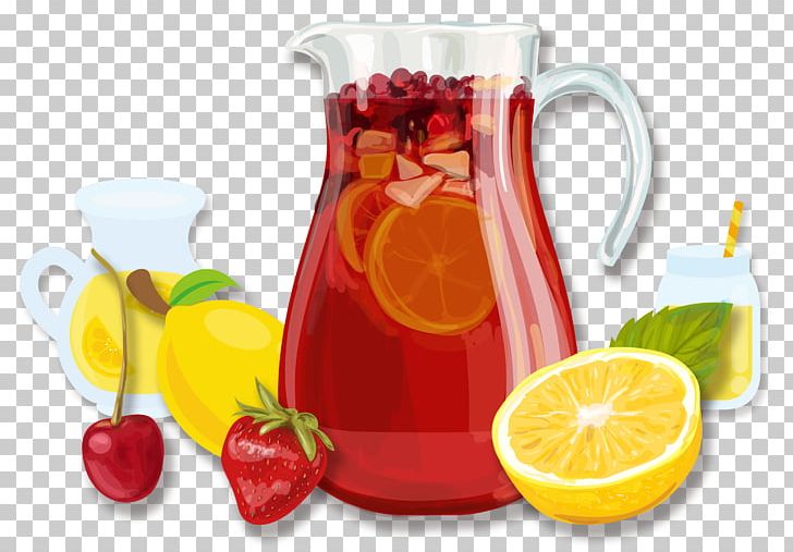 Sangria Juice Cocktail Fizzy Drinks Non-alcoholic Mixed Drink PNG, Clipart, Apple Fruit, Cool Summer, Fruit, Fruit Nut, Fruits Free PNG Download