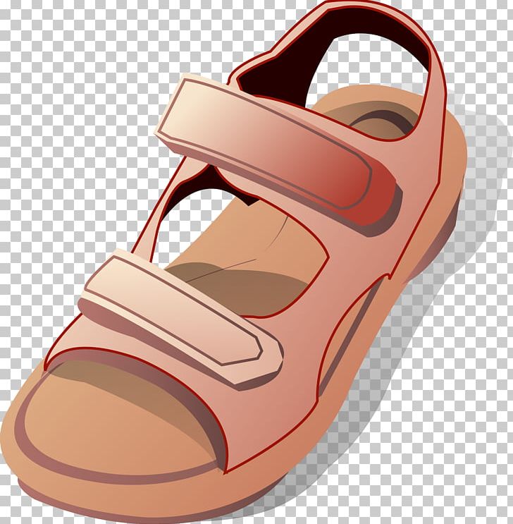 Slipper Sandal Shoe Flip-flops PNG, Clipart, Beige, Cartoon, Casual Shoes, Clothing, Designer Free PNG Download
