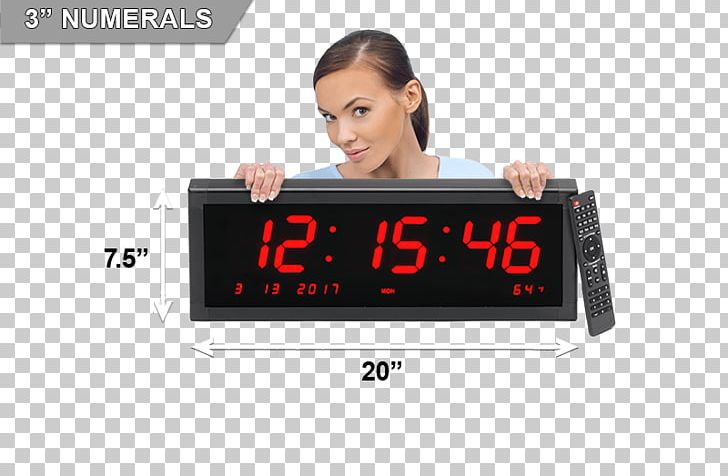 Alarm Clocks Large Calendar Multi-Alarm With Seconds Display For Desk Or Wall Symple Stuff Super Large Calendar LED Clock Symple Stuff Display Device PNG, Clipart, Alarm Clock, Alarm Clocks, Calendar, Clock, Display Device Free PNG Download