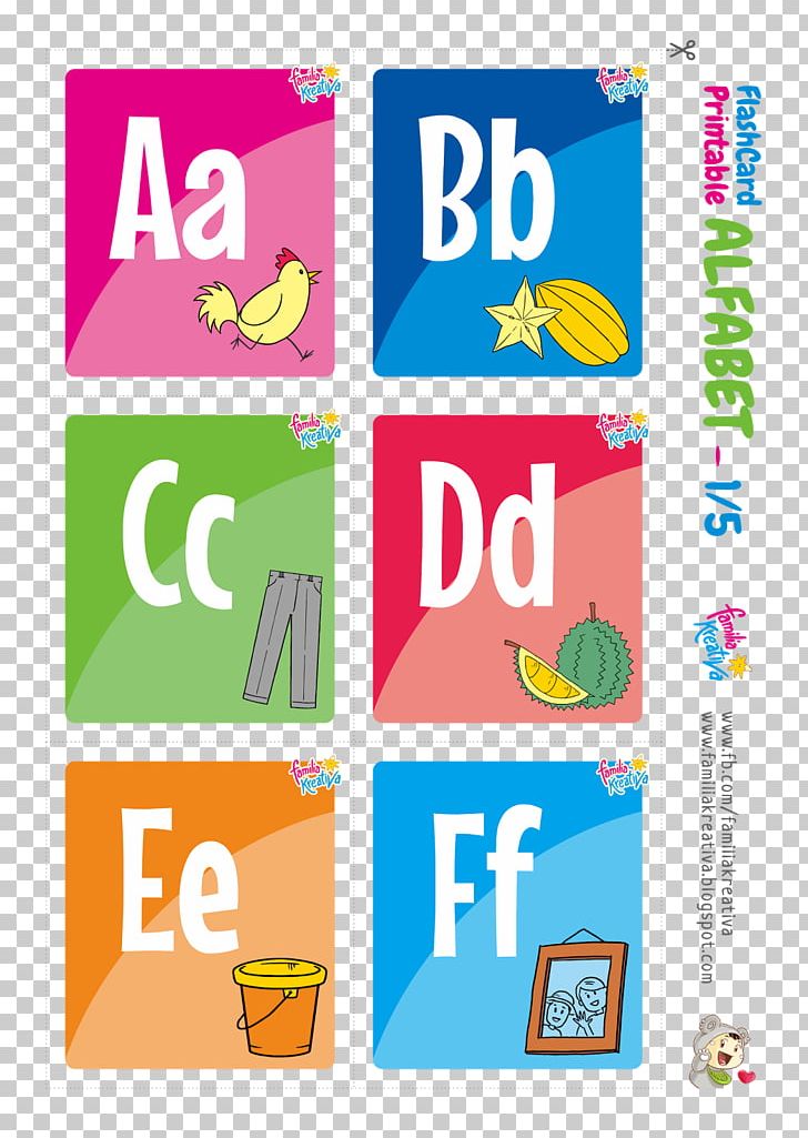 Flashcard Familia Kreativa Abjad Alphabet Learning PNG, Clipart, Abjad, Alfabet, Alphabet, Area, Banner Free PNG Download