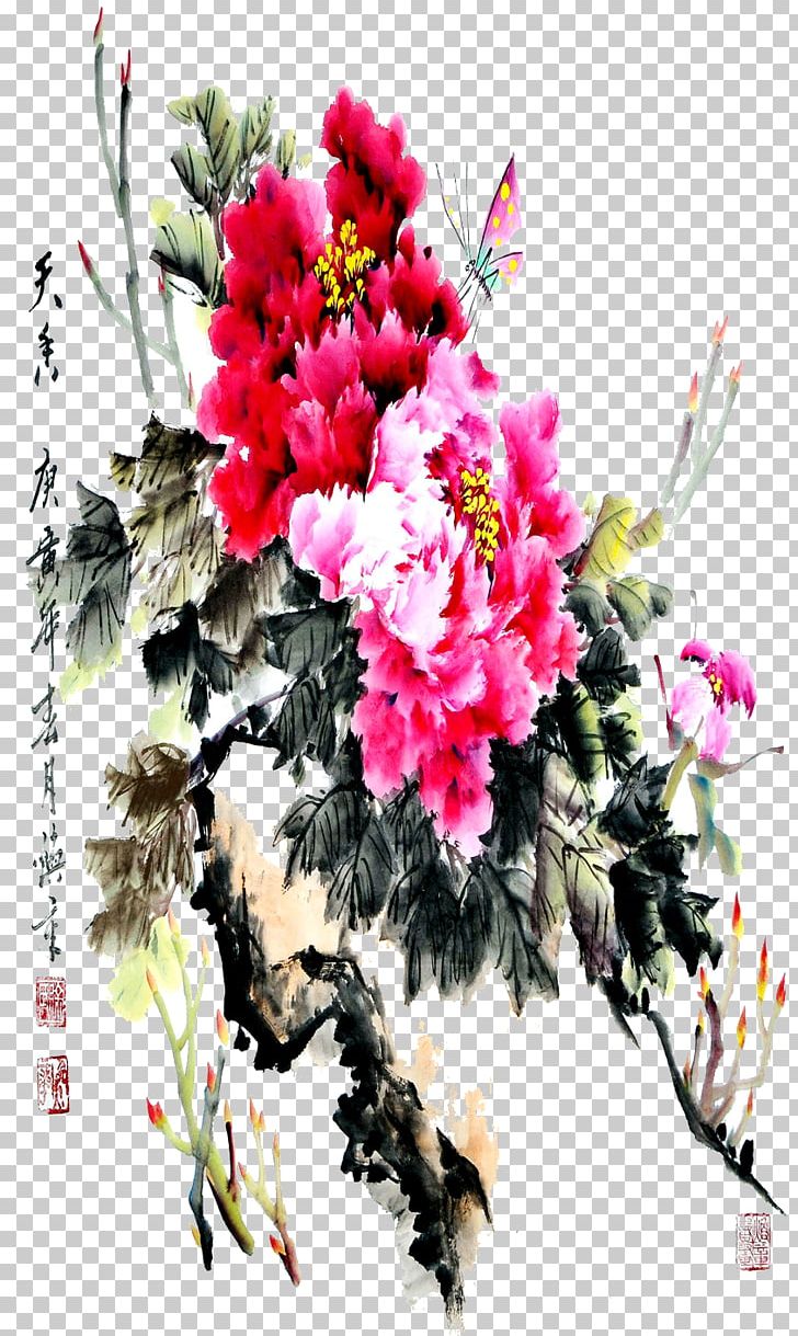 Luoyang Floral Design Moutan Peony Flower PNG, Clipart, Artificial Flower, Chinese Painting, Chinese Style, Flower Arranging, Flowers Free PNG Download