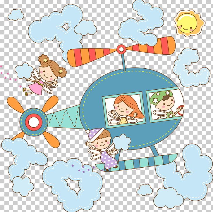 Helicopter Cartoon Illustration PNG, Clipart, Aircraft Design, Aircraft Icon, Baby Toys, Blue, Child Free PNG Download
