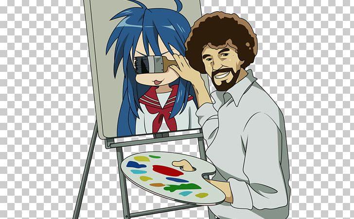 Anime Palette Lucky Star Painting Animation PNG, Clipart, Animation, Anime, Art, Bob Ross, Cartoon Free PNG Download