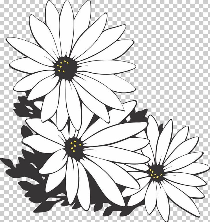 Floral Design Flower PhotoScape PNG, Clipart, Artwork, Black And White, Chrysanths, Cut Flowers, Daisy Free PNG Download