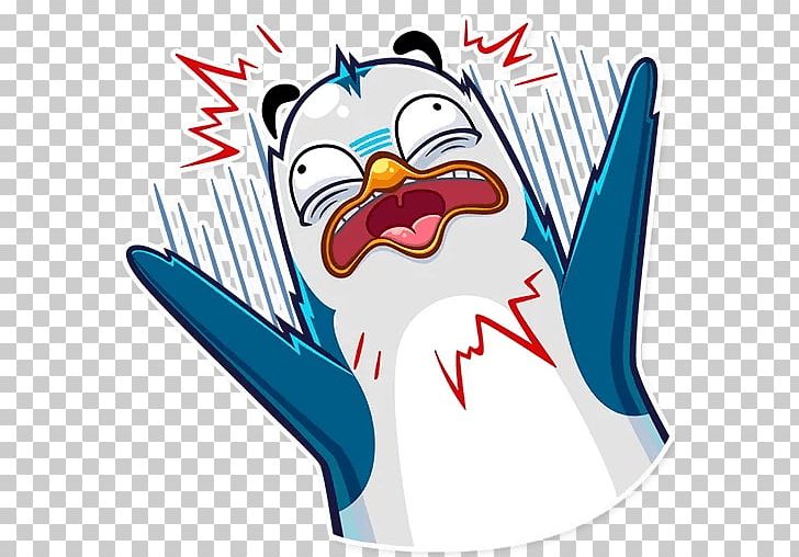 Penguin Telegram Sticker Text PNG, Clipart, Animals, Area, Artwork, Beak, Bird Free PNG Download