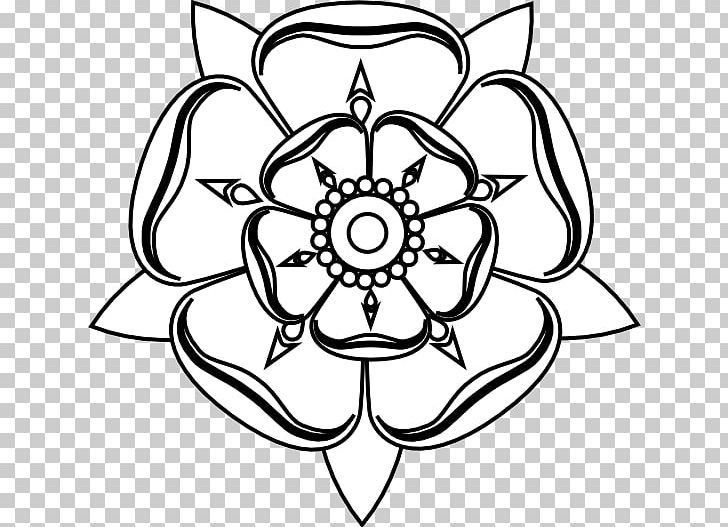 Drawing Line Art Tudor Rose PNG, Clipart, Area, Black And White, Circle, Clip Art, Coloring Book Free PNG Download