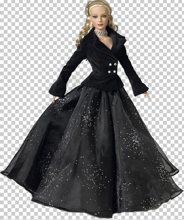 barbie doll black dress