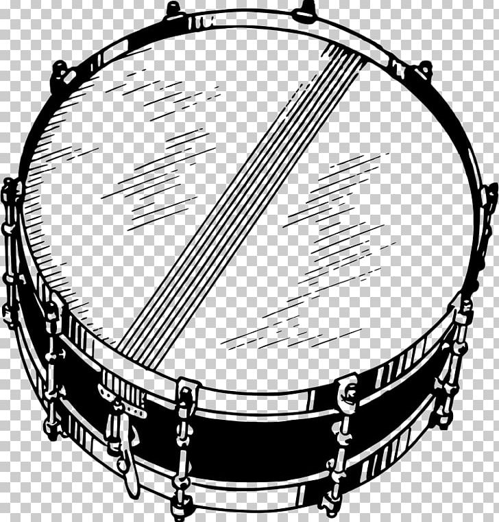 Snare Drums Drawing Musical Instruments PNG, Clipart, Bass Drum, Black And White, Circle, Drum, Drum Stick Free PNG Download