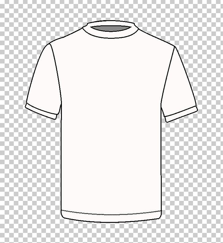 T-shirt Collar Sleeve Neck PNG, Clipart, Active Shirt, Angle, Area, Black, Black And White Free PNG Download