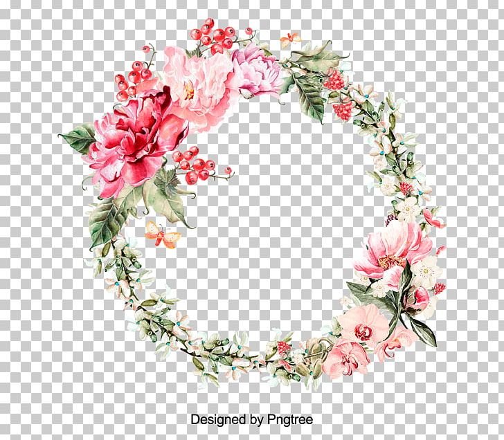 Flower Wreath Floral Design Leaf PNG, Clipart, Blossom, Branch, Christmas Decoration, Decor, Floral Symmetry Free PNG Download