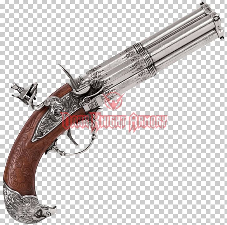 Trigger Flintlock Revolver Firearm Pistol PNG, Clipart, 18th Century, Air Gun, Blunderbuss, Dagger, Firearm Free PNG Download