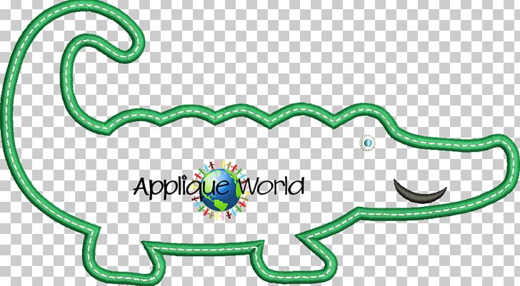 Appliqué Embroidery Alligators Sewing Reptile PNG, Clipart, Alligators, Animal, Animal Figure, Area, Artwork Free PNG Download