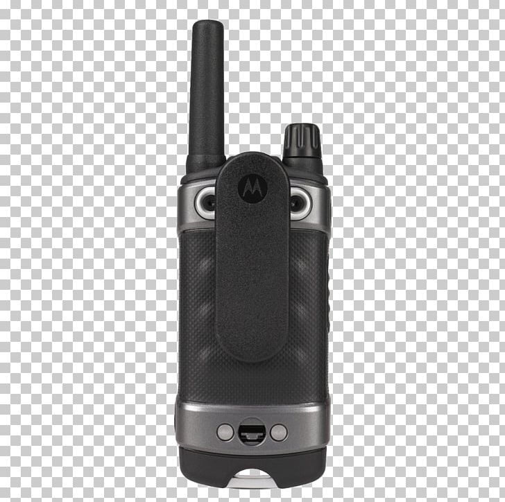 Motorola TLKR T80 Walkie Talkie Two-way Radio Walkie-talkie PMR446 Motorola Solutions PNG, Clipart, Angle, Camera Accessory, Citizens Band Radio, Electronics, Hardware Free PNG Download
