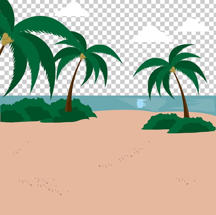 Drawing Illustration PNG, Clipart, Arecales, Art, Beach, Beaches, Beach Party Free PNG Download
