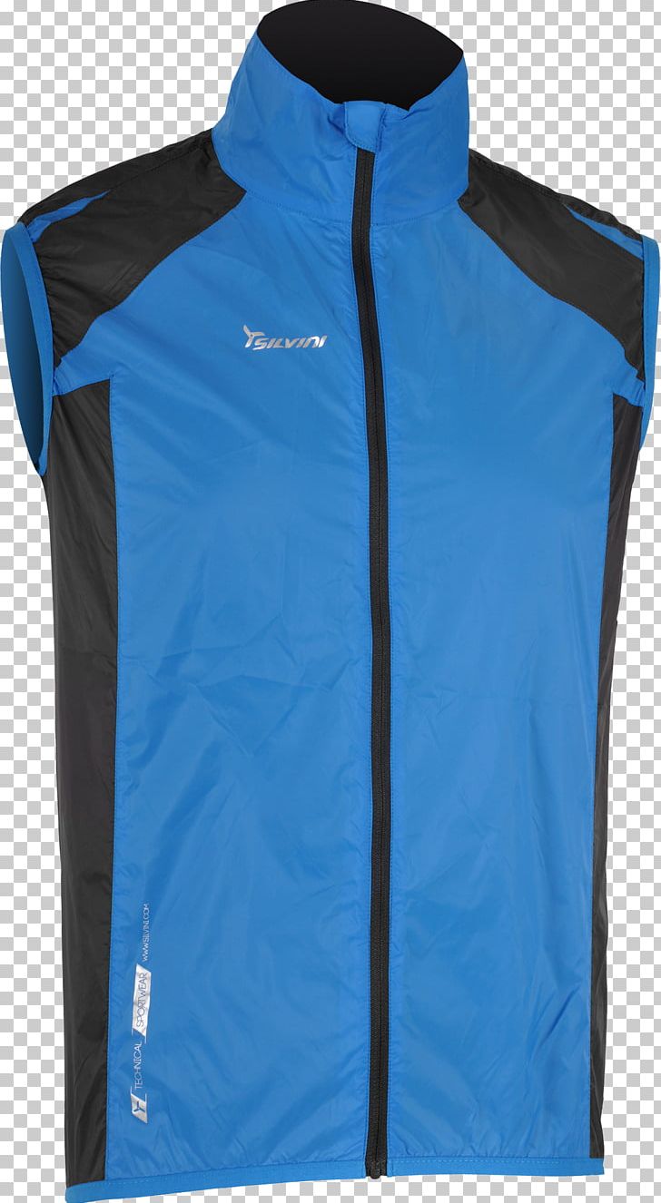 Gilets Sleeve Jacket Shirt PNG, Clipart, Active Shirt, Azure, Blue, Clothing, Cobalt Blue Free PNG Download