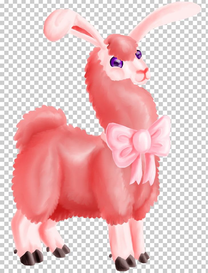 Llama Cartoon Goat Pink M PNG, Clipart, Animals, Camel Like Mammal, Cartoon, Character, Chicken Free PNG Download