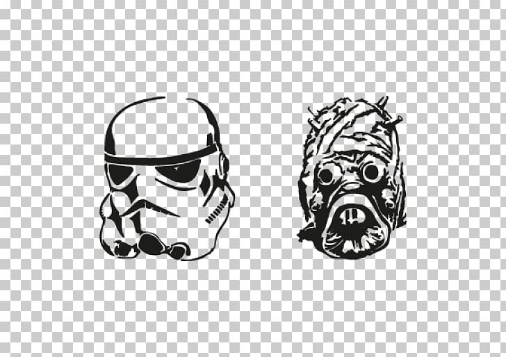 Anakin Skywalker Stormtrooper R2-D2 Star Wars Stencil PNG, Clipart, Anakin Skywalker, Black, Black And White, Dog Like Mammal, Drawing Free PNG Download