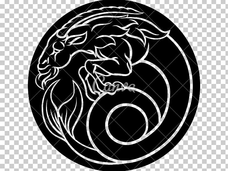 Capricorn Astrological Sign Horoscope Zodiac Astrology PNG, Clipart, Astrological Sign, Astrology, Black, Black And White, Cancer Astrology Free PNG Download