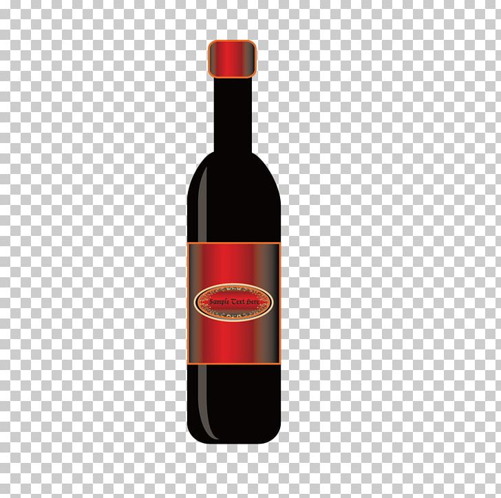 Red Wine Liqueur Sake Bottle PNG, Clipart, Bottle, Bottles, Bottle Vector, Cartoon, Creative Background Free PNG Download
