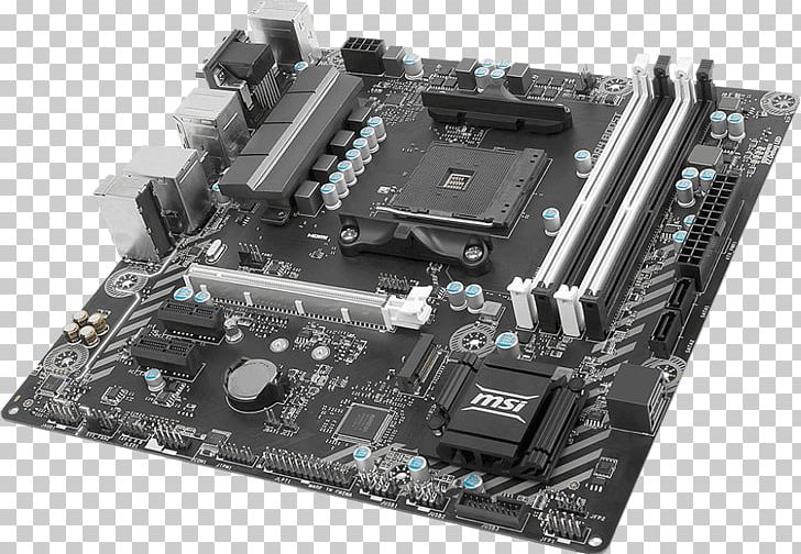Socket AM4 MSI B350M BAZOOKA MSI B350M GAMING PRO Motherboard PNG, Clipart, Central Processing Unit, Computer Hardware, Electronic Device, Electronics, Microcontroller Free PNG Download