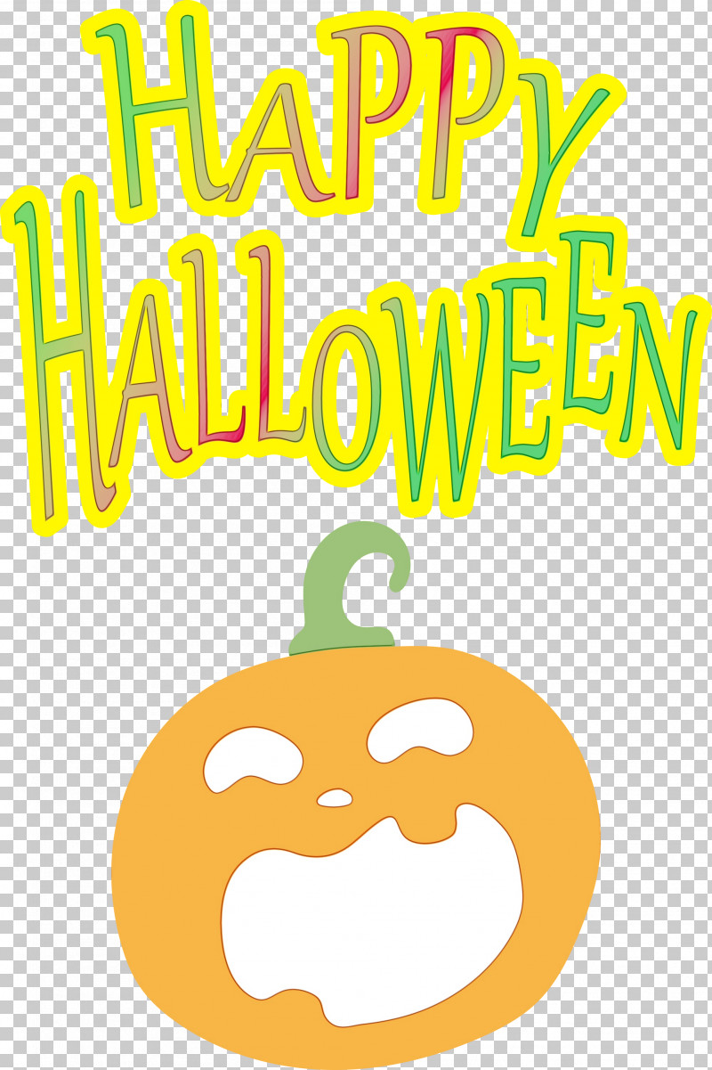 Logo Yellow Line Icon Happiness PNG, Clipart, Fruit, Geometry, Happiness, Happy Halloween, Line Free PNG Download