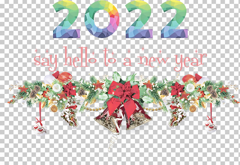 2022 Happy New Year 2022 New Year 2022 PNG, Clipart, Bauble, Christmas Card, Christmas Day, Christmas Decoration, Christmas Gift Free PNG Download