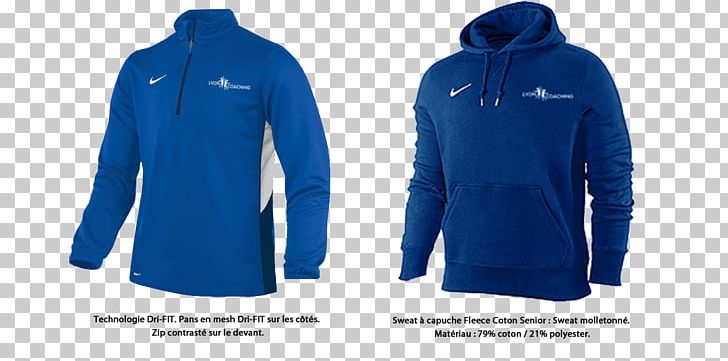 Hoodie Polar Fleece Sweater Clothing PNG, Clipart, Active Shirt, Blue, Brand, Clothing, Cobalt Blue Free PNG Download