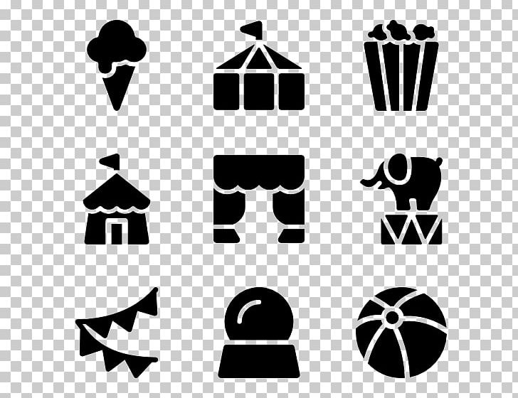 Computer Icons Symbol PNG, Clipart, Black, Black And White, Brand, Circle, Circus Free PNG Download