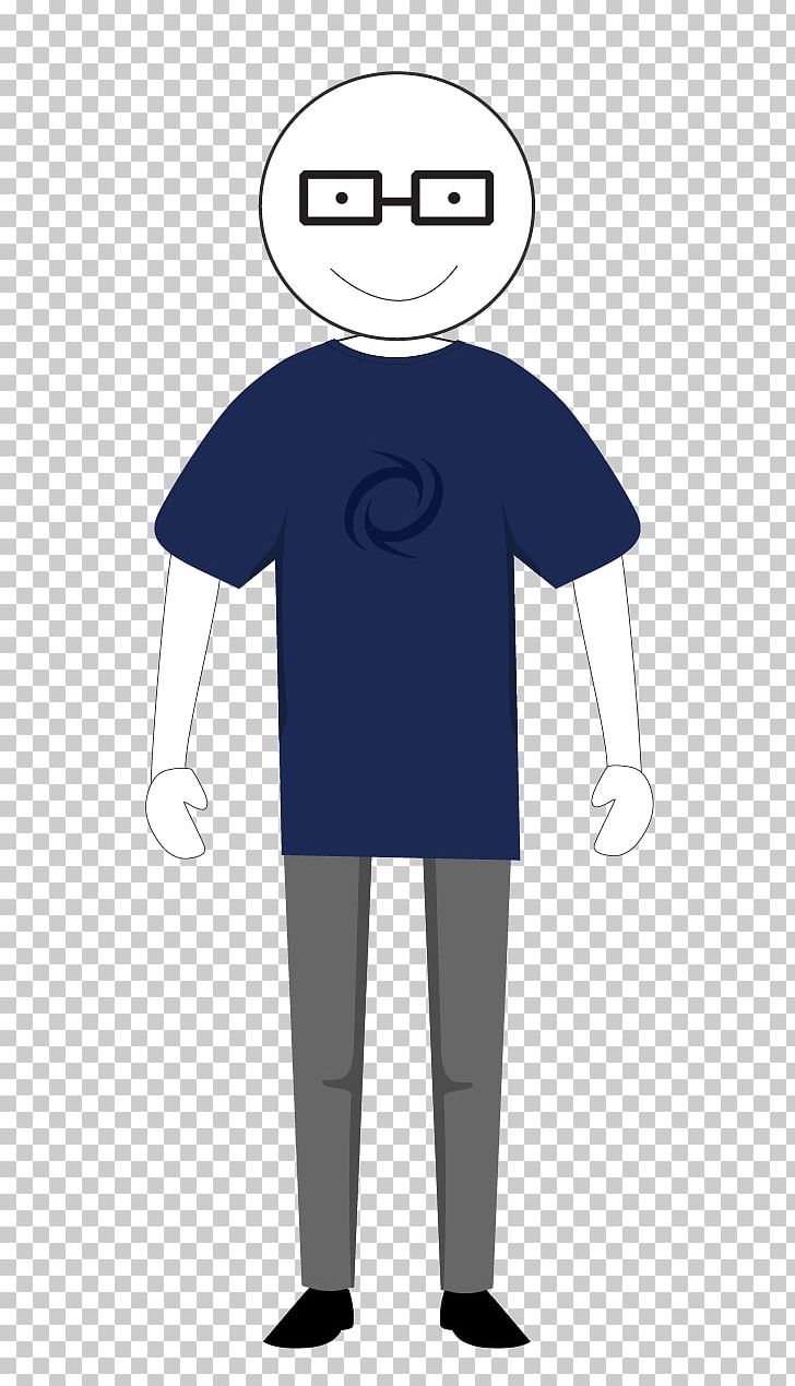 Sleeve T-shirt Shoulder PNG, Clipart, Angle, Blue, Cartoon, Character, Clothing Free PNG Download