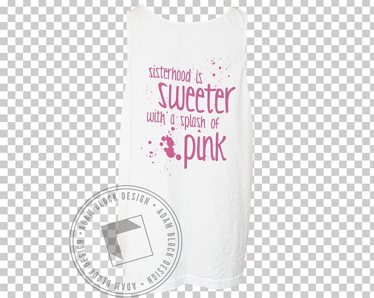 T-shirt Sleeveless Shirt Font PNG, Clipart, Clothing, Joint, Pink, Pink Splash, Sleeve Free PNG Download