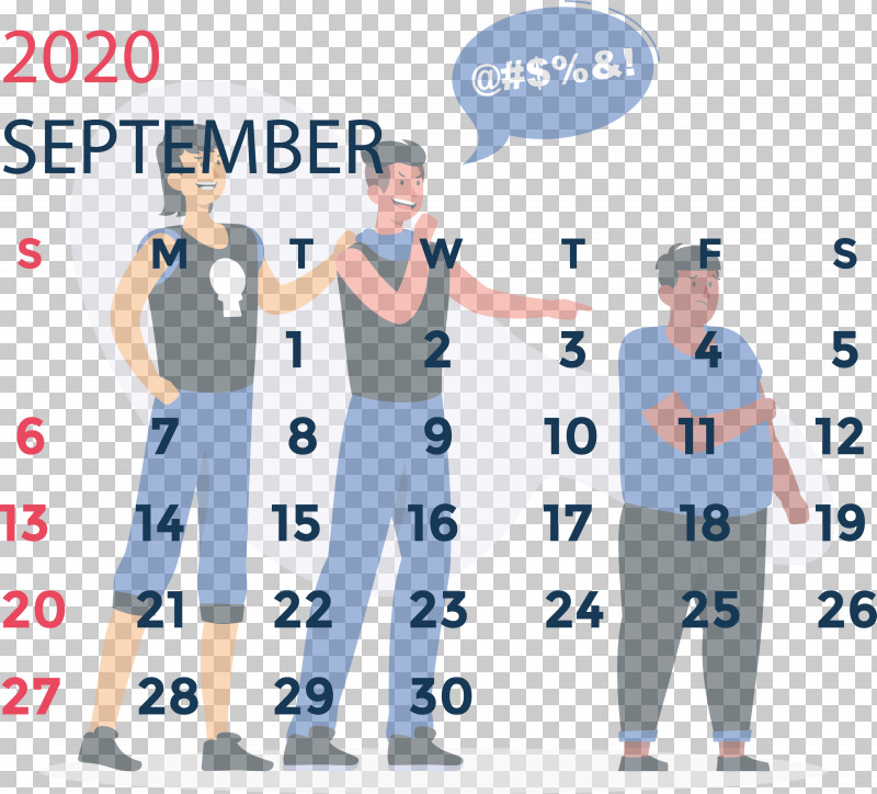 September 2020 Calendar September 2020 Printable Calendar PNG, Clipart, Area, Line, Meter, Outerwear, Poster Free PNG Download