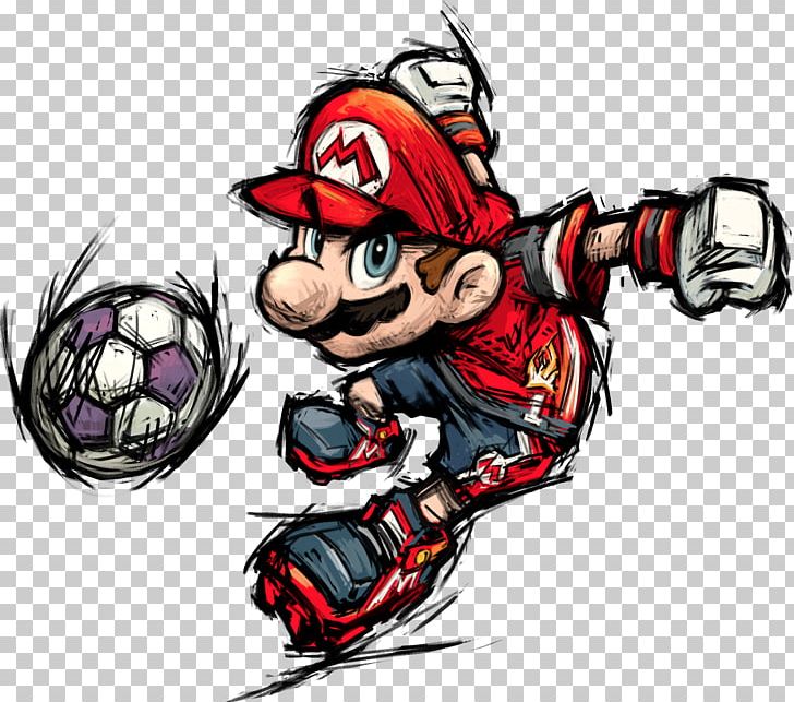 Super Mario Strikers Mario Strikers Charged Mario Bros. Super Mario Galaxy Super Mario Odyssey PNG, Clipart, Art, Cartoon, Fictional Character, Gamecube, Gaming Free PNG Download