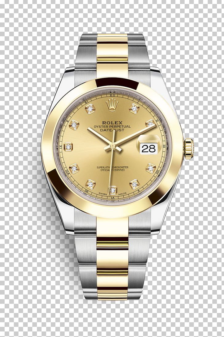 Rolex Datejust Watch Rolex Oyster Colored Gold PNG, Clipart, Bracelet, Brand, Brands, Colored Gold, Dial Free PNG Download