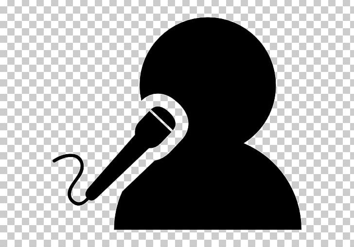 Microphone Computer Icons Singing PNG, Clipart, Audio, Audio Equipment, Black And White, Brand, Communication Free PNG Download