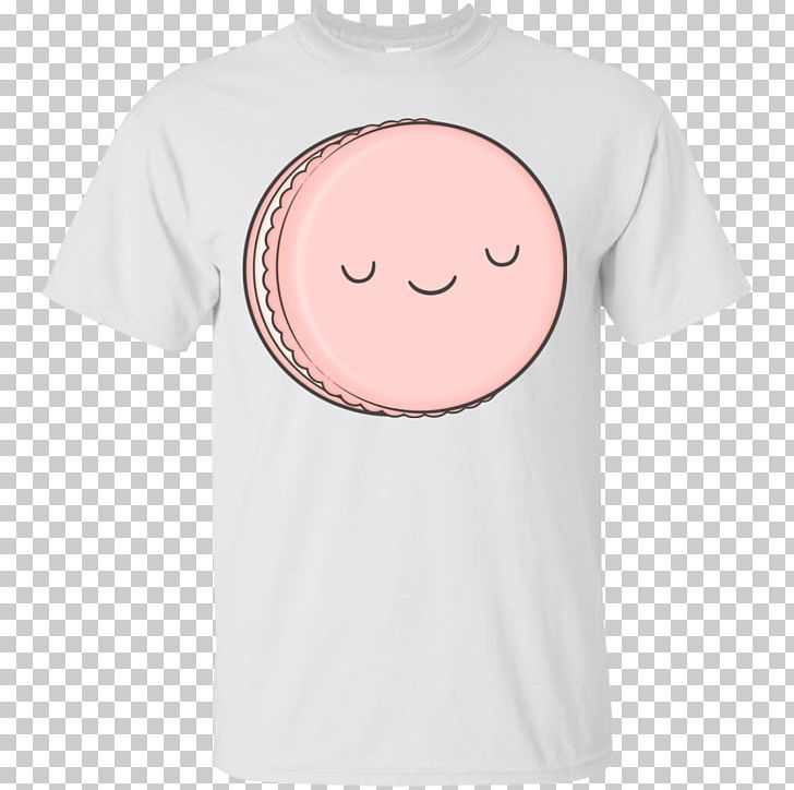 T-shirt Smiley Sleeve Macaron Font PNG, Clipart, Cancer, Clothing, Facial Expression, Family, Macaron Free PNG Download