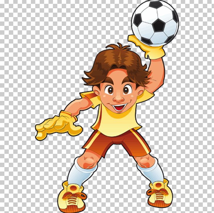 Football Player Goalkeeper Graphics Illustration PNG, Clipart, Ball, Boy, Cartoon, Fictional Character, Football Free PNG Download