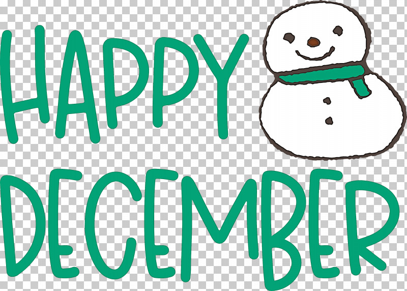 Happy December December PNG, Clipart, Behavior, December, Green, Happiness, Happy December Free PNG Download