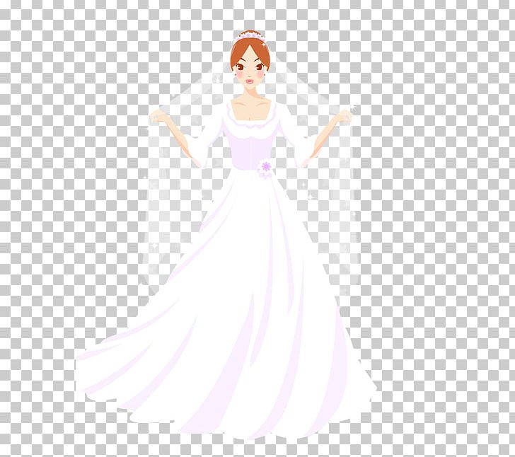 Gown Woman Cartoon Fairy Illustration PNG, Clipart, Bride, Fashion Design, Fictional Character, Girl, Hand Free PNG Download