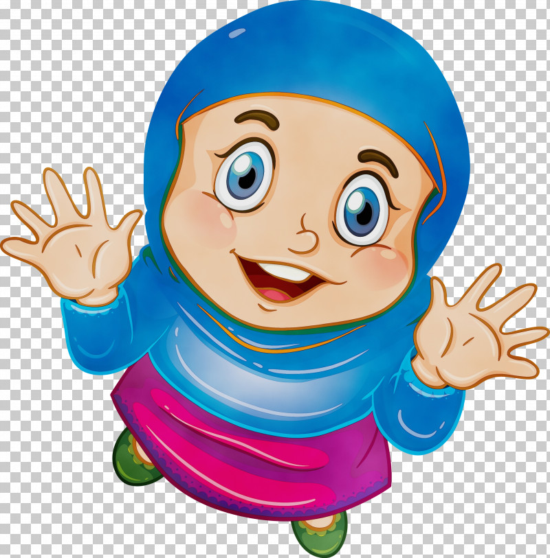 Cartoon Gesture Finger Child Thumb PNG, Clipart, Cartoon, Child, Finger, Gesture, Muslim People Free PNG Download