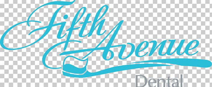 Fifth Avenue Family Dental Centre Logo Brand Dentistry Font PNG, Clipart, Aqua, Area, Blue, Brand, Calligraphy Free PNG Download