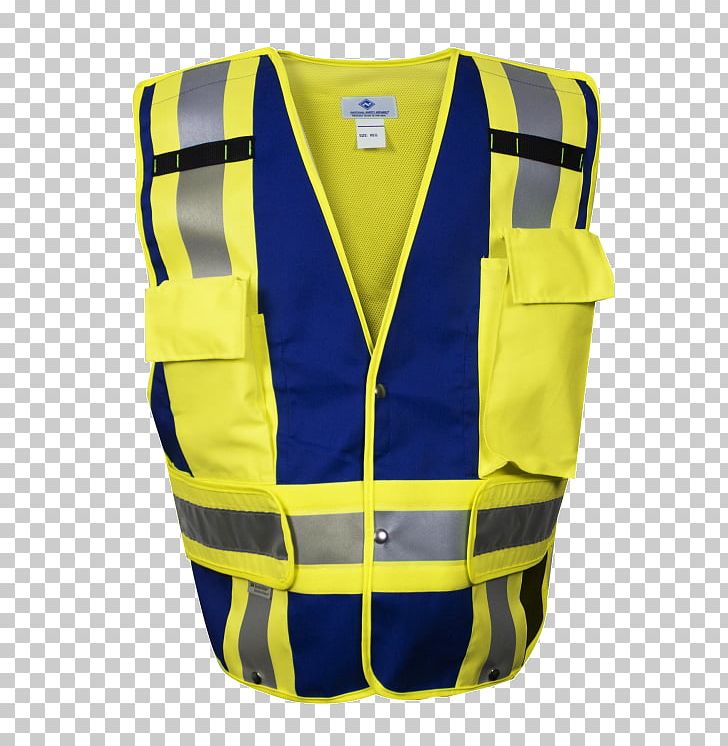 Gilets High-visibility Clothing Laborer Yellow PNG, Clipart, Blue, Catalog, Clothing, Cobalt Blue, Electric Blue Free PNG Download